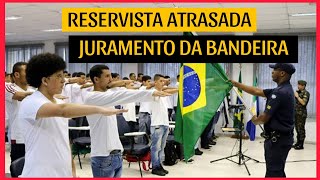 RESERVISTA  Juramento da Bandeira é obrigatório [upl. by Stanislaus]