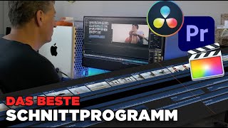 Das beste Videoschnittprogramm  Davinci Resolve vs Adobe Premiere vs Final Cut Pro [upl. by Canter196]