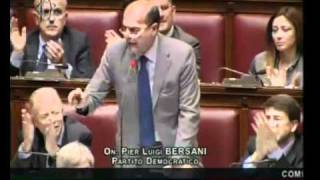 Bersani a Berlusconi è ora di dire la verità al Paese  Youdem Tv [upl. by Anchie]