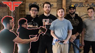 We unlocked tomahawks IRL  Atlanta FaZe Goes Axe Throwing [upl. by Nybor]