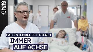 Ein Tag mit dem Patientenbegleitdienst  Immer auf Achse  Doku [upl. by Suzan926]