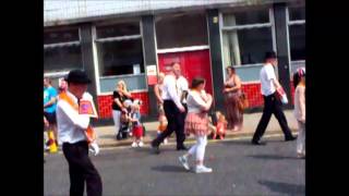 magherafelt 12th july parade co londonderry 2013 [upl. by Vonni]