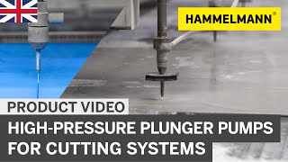 Highpressure plunger pumps for cutting systems  Product video [upl. by Crenshaw]