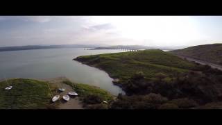 Diga di Senise  Monte Cotugno Lake  A Drones View [upl. by Powers]