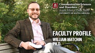 COMD Faculty Profile William Matchin [upl. by Yortal]