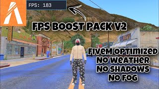 🔧FIVEM FPS Boost Graphics Pack V2 OPTIMIZED 160 FPS No Shadows Low Vegetation Better FPS [upl. by Killion653]