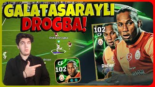 EPIC GALATASARAYLI DROGBA💪 KAFASI İNANILMAZ GOL MAKİNASI eFootball Mobile 2025 [upl. by Scevor]