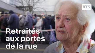 Ces retraités aux portes de la rue  RTS [upl. by Sacul]