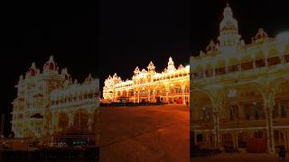 MYSURU DASARA 2024  LIGHTING AT MYSORE PALACE 03102024 [upl. by Jabez]