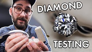 Do LabGrown Diamonds Test As Real Diamonds [upl. by Roid]