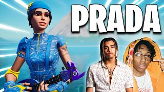 Fortnite Montage  quotPRADA 👜quot 24kGoldn Lil Tecca [upl. by Ardnasella]