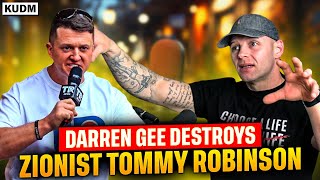 Darren Gee Absolutely Rips Tommy Robinson Apart [upl. by Eustatius456]