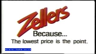 Zellers Commercial  1989 [upl. by Delanty]