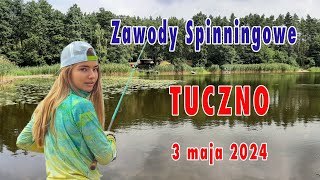 Zawody spinningowe Koło PZW 70 POZNAŃ jez TUCZNO 202405 03 [upl. by Nealah]