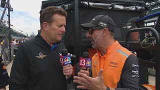 Recapping Wednesdays Indy 500 practice with Tony Kanaan [upl. by Anayek]