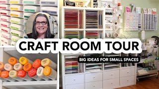 My 2023 Craft Room Tour [upl. by Treborsemaj]