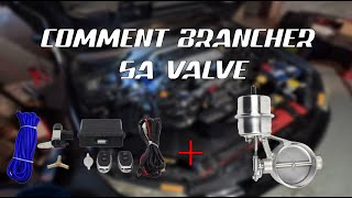 TUTO  Comment brancher sa valve déchappement pneumatique [upl. by Ntsuj]