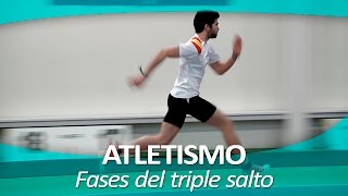 ATLETISMO 21  Fases de salto triple [upl. by Mikael]