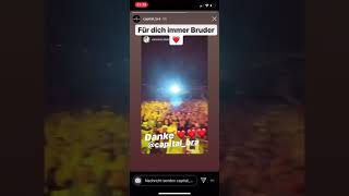 Capital Bra und Vincent Stein singen Live Viva la Dealer Instagram Story von Capital Bra 1032020 [upl. by Tobi]