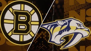 NHL 25 Season Sim PS5  Predators vs Bruins [upl. by Neelyaj]