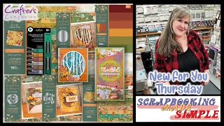 New For You Event featuring stunning Fall by Crafters Companion 3 Exclusive Bundles value priced [upl. by Snoddy]