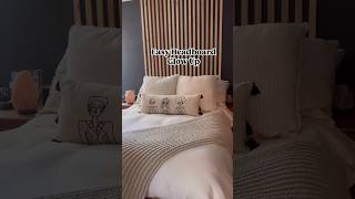 150 headboard makeover has fully transformed my room Comment ￼HEADBOARD DIY below for a DIY￼ [upl. by Elbart581]