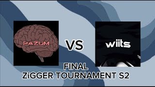 Финал турнира Zigger Tournament pazum vs wiits [upl. by Nairehs429]