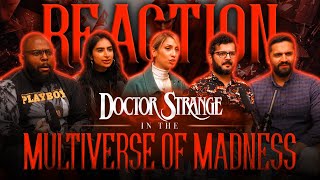 Marvel Studios quotDoctor Strange in the Multiverse of Madnessquot Official Trailer REACTION [upl. by Perlman813]