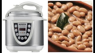 COMO FAZER FEIJÃO NA PANELA DE PRESSÃO PRATIC COOK 4 L PREMIUM MONDIAL [upl. by Gerk]