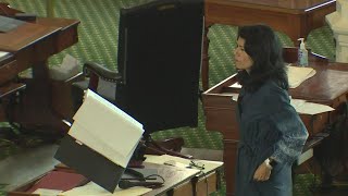 Texas Senator Carol Alvarado launches filibuster to stop voting bill [upl. by Ariadne]