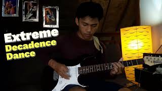 Extreme quotDecadence Dancequot 🎸🎸 guitar cover by Dexmaplayguitar nunobettencourt extreme [upl. by Cirtemed]