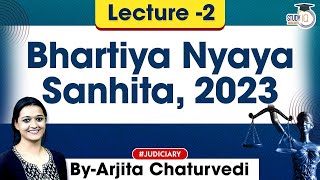 Bhartiya Nyaya Sanhita 2023  Lec 2 BNS 2023  New Criminal Laws Detailed Lecture [upl. by Ruon]