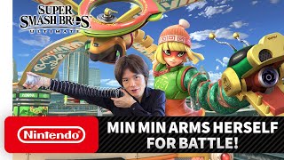 Super Smash Bros Ultimate – Mr Sakurai Presents quotMin Minquot [upl. by Analihp]