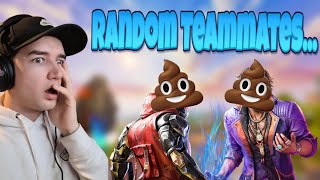 REACTING to RANDOM teammates in Blood Strike [upl. by Trebleda]