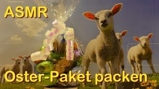 ASMR Oma Tana packt ein Osterpaket  Sanfte Stimme Tapping Crinkle [upl. by Novah614]