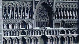 Nidaros Cathedral  Close Up  Details 3D [upl. by Downs177]