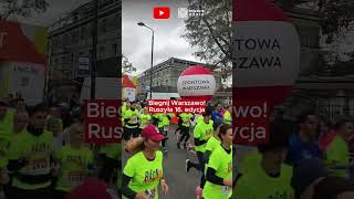 ⏱️🏃🏽‍♂️ Rozpoczęła się 16 edycja BiegnijWarszawo [upl. by Yewed]