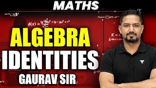 Algebraic Identities  Concepts amp Examples  Class 9 Maths  By Gaurav Sir [upl. by Fadas]