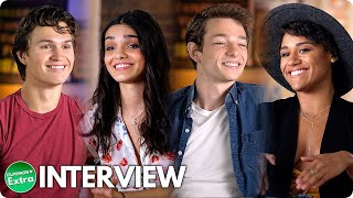 WEST SIDE STORY  Ansel Elgort Rachel Zegler Mike Faist amp Ariana DeBose Onset Interview [upl. by Baxter]