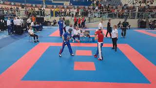 WAKO European Championships 2024 Veterans 74kg LC Round 1 semifinal [upl. by Earle562]