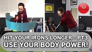 USE YOUR BODY POWER HIT YOUR IRONS LONGER PT 3 [upl. by Yentruoc]