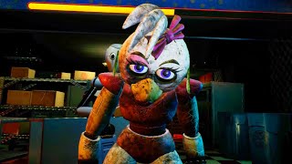 GLAMROCK CHICA me HACE VOMITAR y DEJO de JUGAR  Five Nights at Freddys Help Wanted 2 FNAF [upl. by Kattie629]