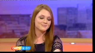 Olivia Hallinan talks about Lark Rise to Candleford GMTV 220110  InterviewsOfInterest [upl. by Eilyak]