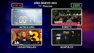 Año Nuevo 2023 TV Mexicana [upl. by Gilliam]