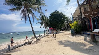 Alona Beach Panglao Bohol Tour 2024 4K [upl. by Kcirednek]