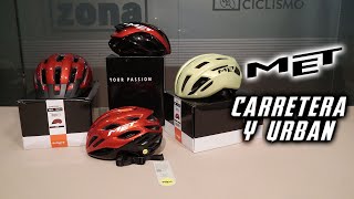 Cascos ciclismo Met Carretera y Urban [upl. by Maggs]