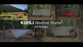 How to set up the Kuhli Weather Shelter in all modes [upl. by Sheedy741]