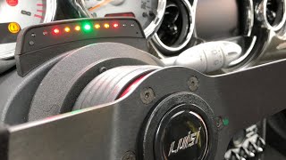 Shift lights for 1st Gen and 2nd Gen MINI Cooper S JCW GP [upl. by Einattirb]