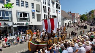 Kinder und Heimatfest Laupheim 2023  Der große Festzug  Sonntag  Montag im anderen Video [upl. by Iorgo]