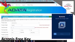 How to get free Copy of Acronis after buying Adata SSD [upl. by Ahsikram]